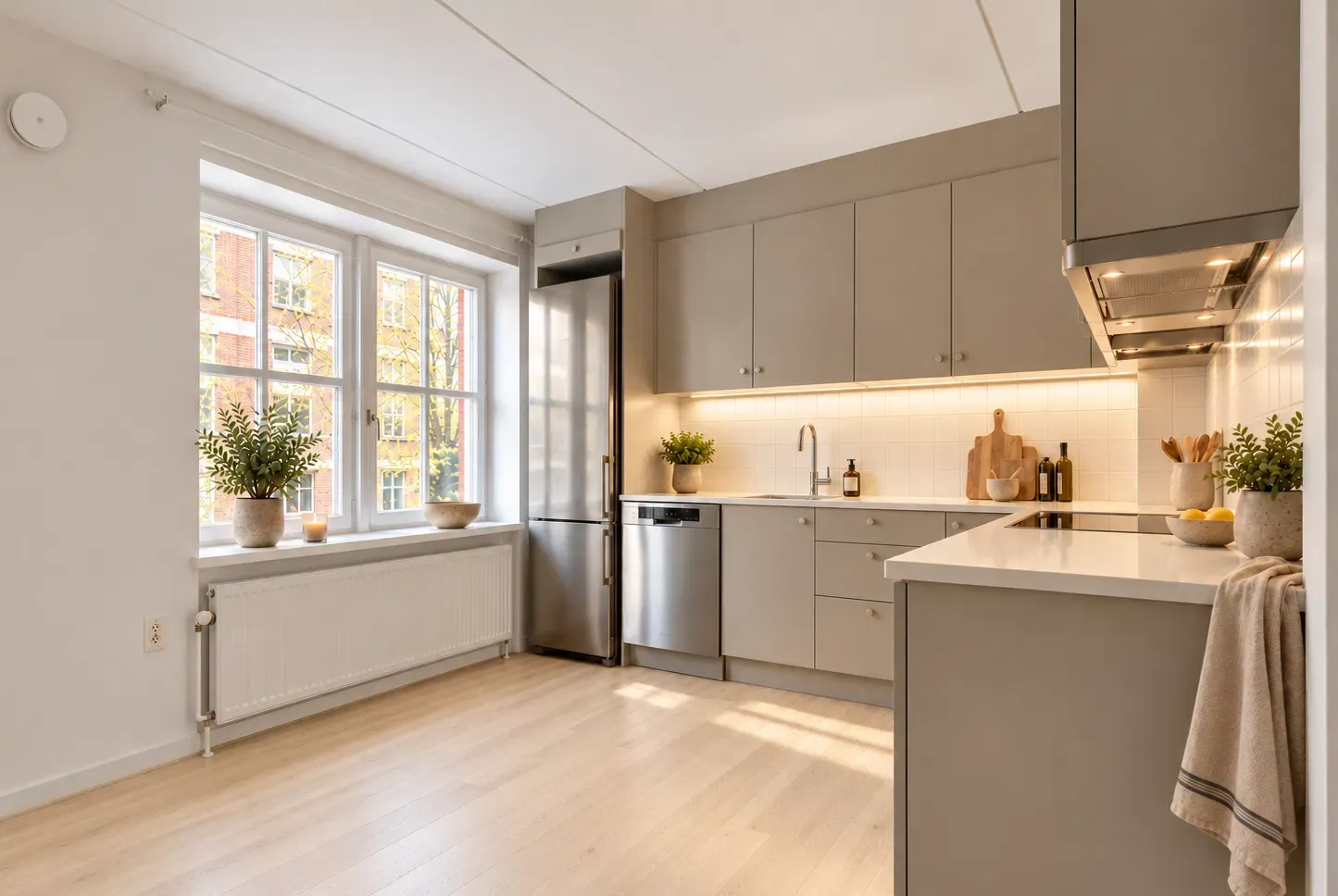 Visual presentation of the listing