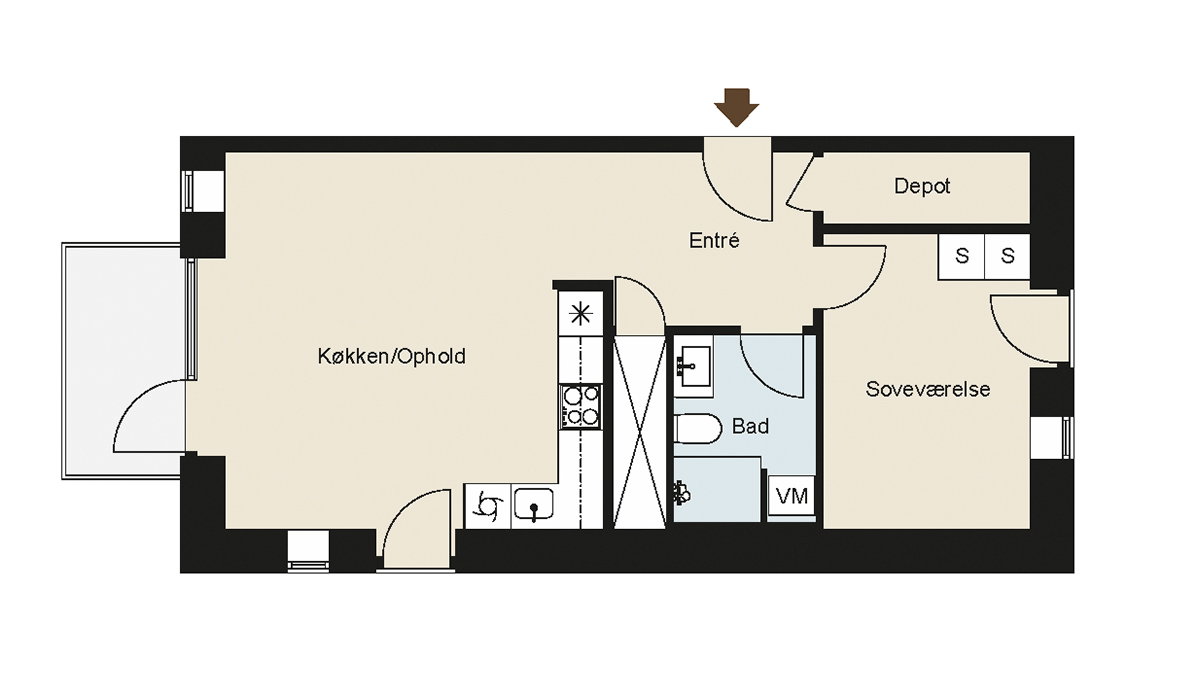 Visual presentation of the listing