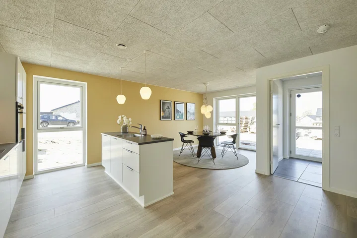 Moderne rækkehus med 4 værelser i Haslev - Egehaven, Haslev - 0