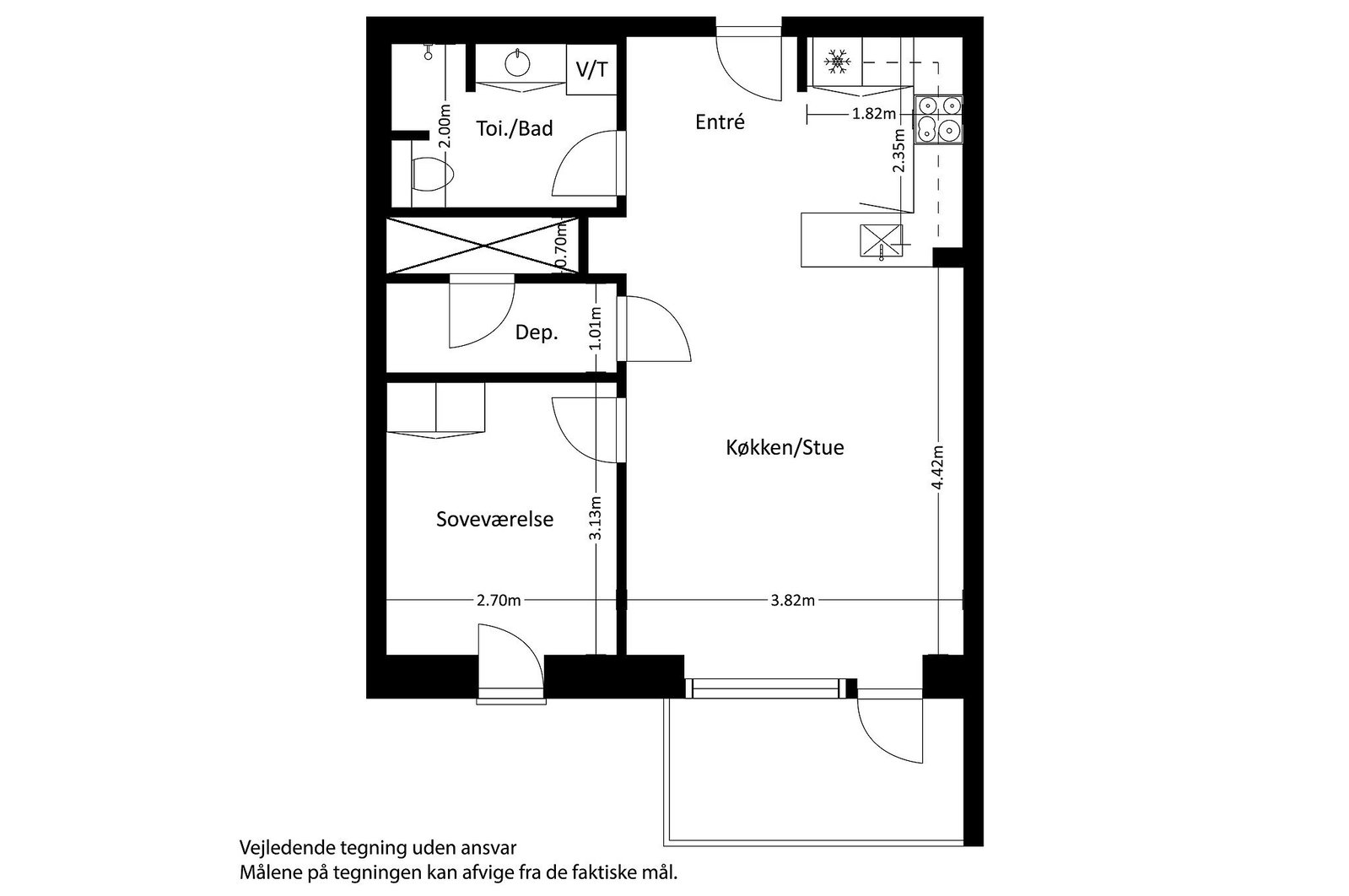Visual presentation of the listing