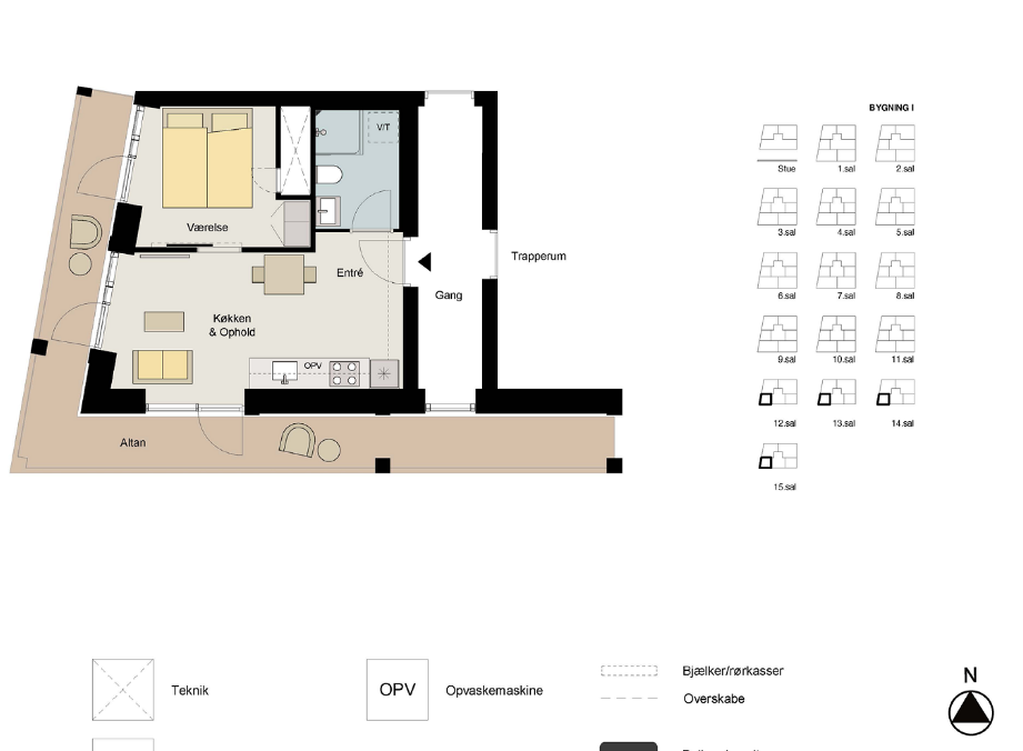 Visual presentation of the listing