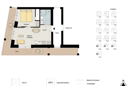 Visual presentation of the listing