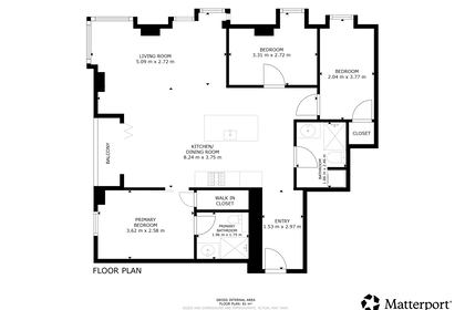 Visual presentation of the listing