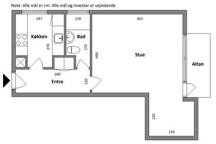 Visual presentation of the listing