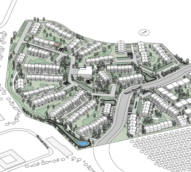 townhouse Single-storey townhouse in a modern co-housing community