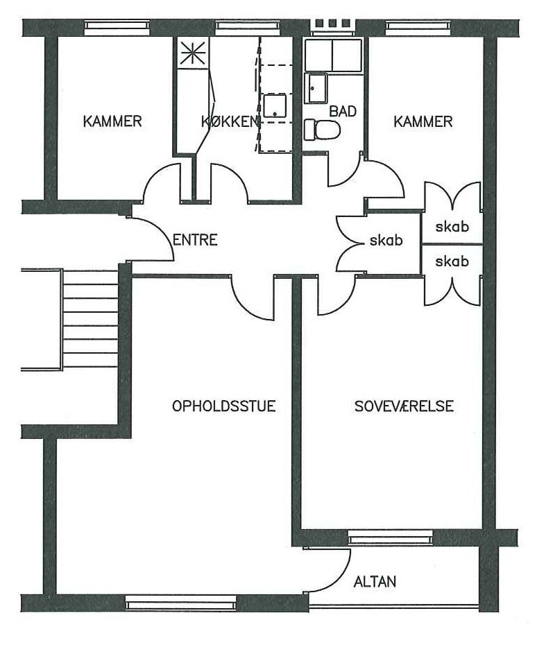 Visual presentation of the listing