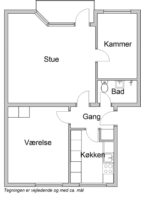 Visual presentation of the listing