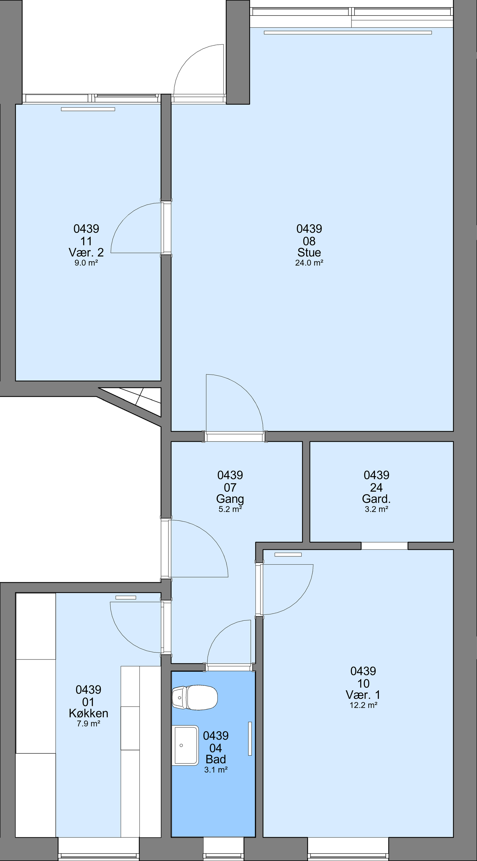 Visual presentation of the listing