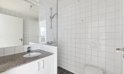 Lovely studio apartment with a large private rooftop terrace! - Svanevej, København NV - 4