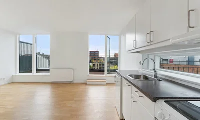 Lovely studio apartment with a large private rooftop terrace! - Svanevej, København NV - 1