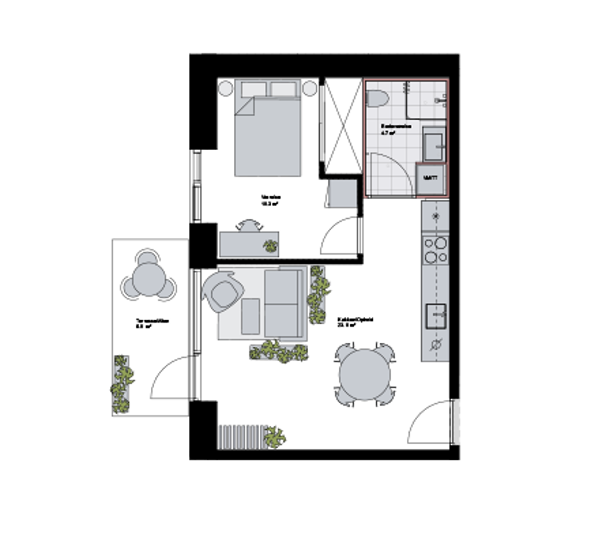 Visual presentation of the listing