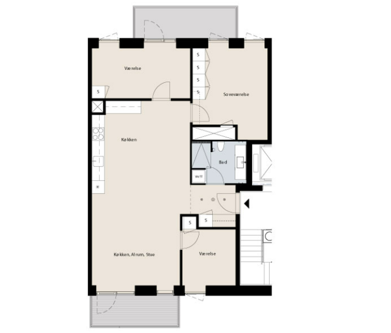 Visual presentation of the listing