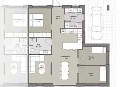 Visual presentation of the listing