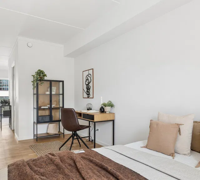 apartment Stor 2-værelses bolig med altan nær Nørrebro