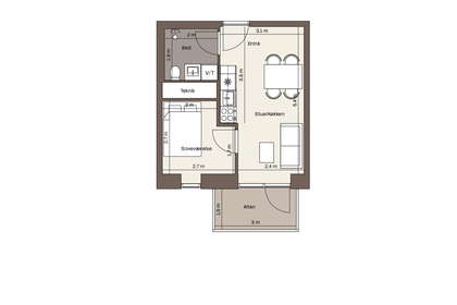 Visual presentation of the listing
