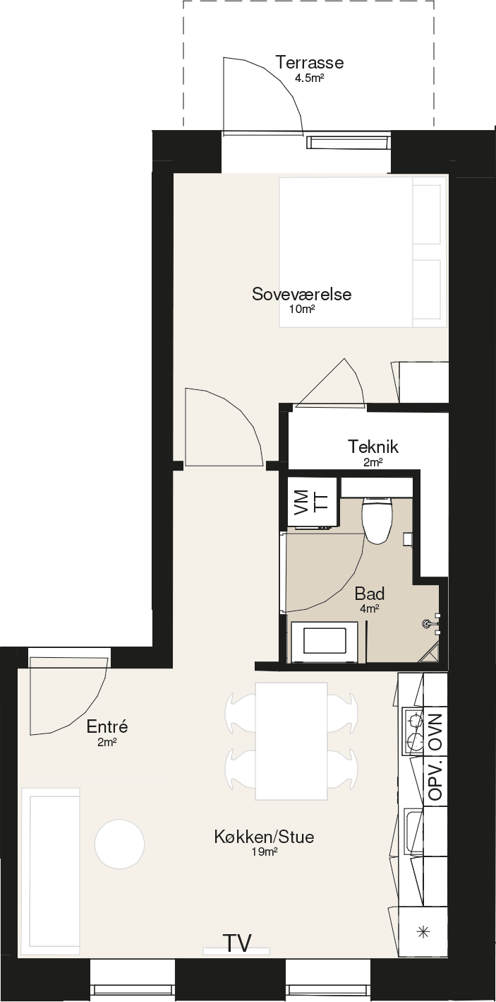 Visual presentation of the listing