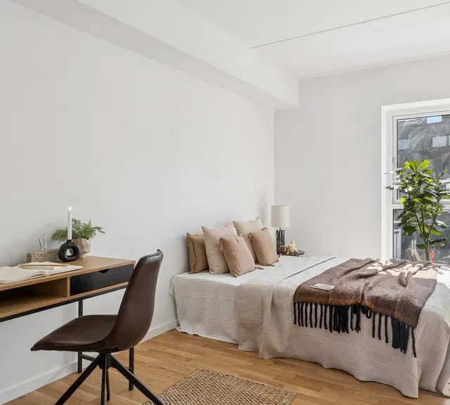 apartment Lys 2-værelses lejlighed med egen altan