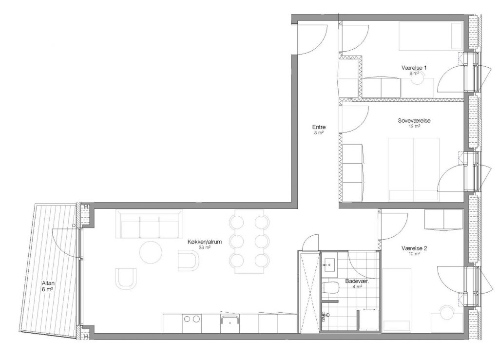 Visual presentation of the listing