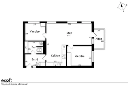 Visual presentation of the listing