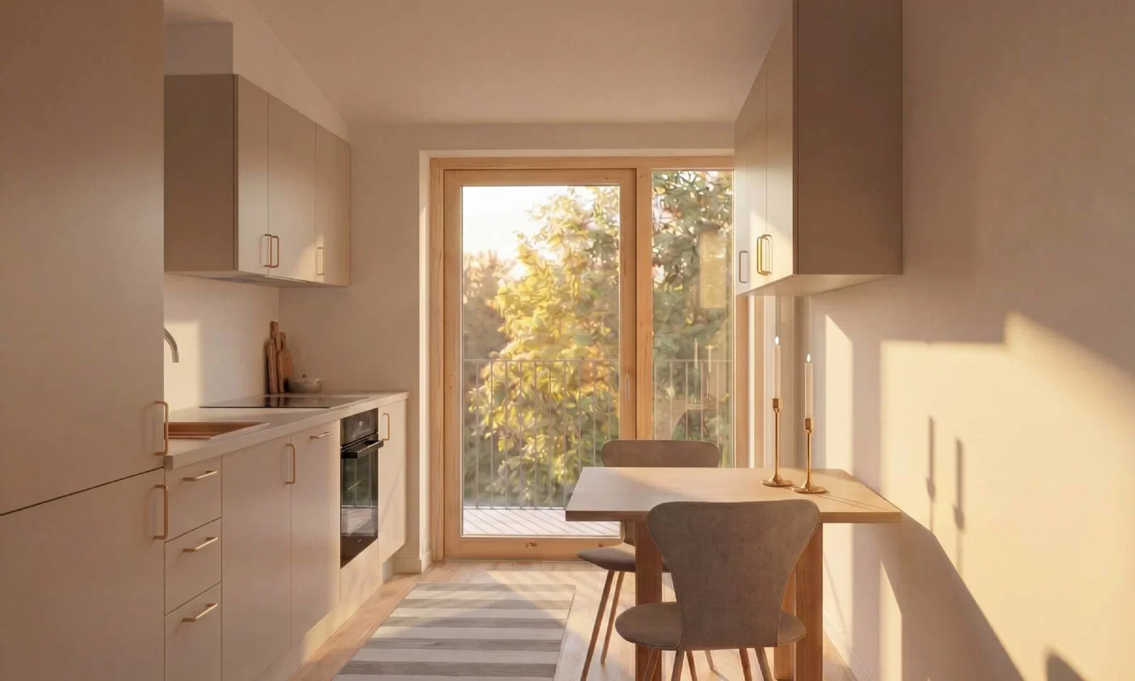 Visual presentation of the listing