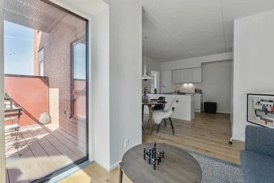 Modern Apartment in Newly Built Tower in Slagteribyen - Jarlsberggade, Odense C - 4
