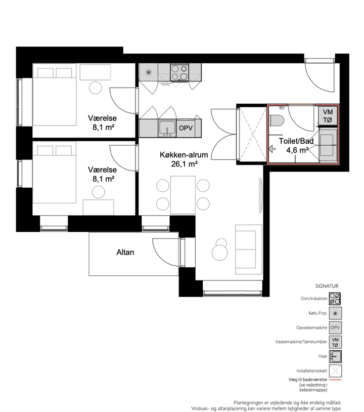 Modern Apartment in Newly Built Tower in Slagteribyen - Jarlsberggade, Odense C - 0
