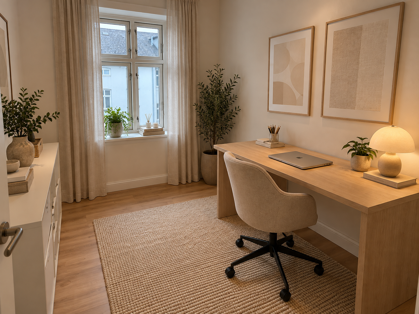 Visual presentation of the listing
