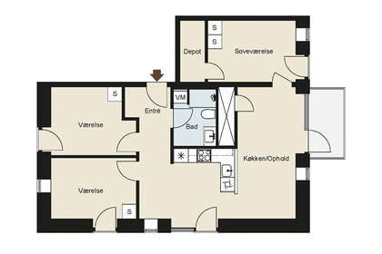 Visual presentation of the listing
