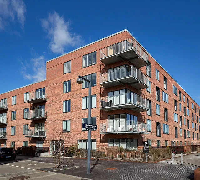 apartment Skøn 3-værelses lejlighed med altan i stille område