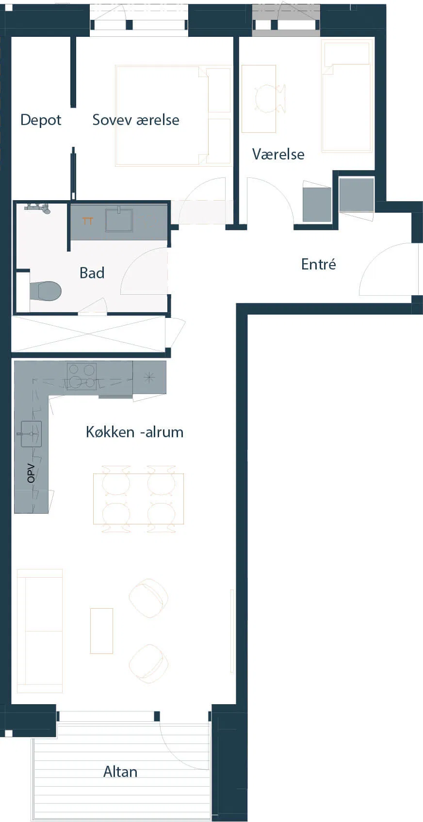 Visual presentation of the listing