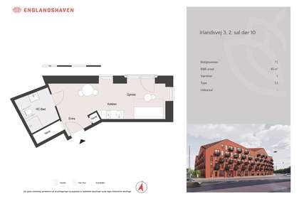 Visual presentation of the listing