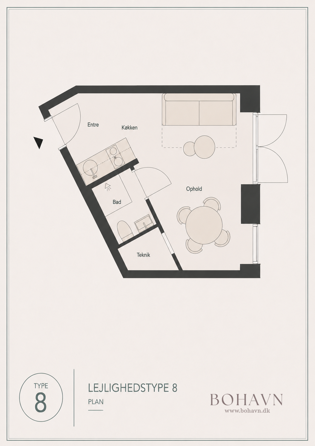 Visual presentation of the listing