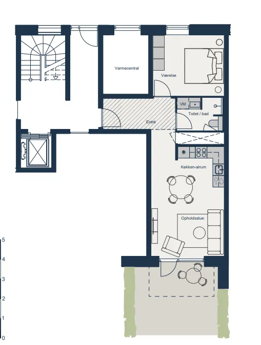 Visual presentation of the listing