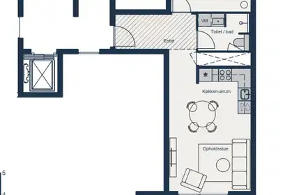 Visual presentation of the listing
