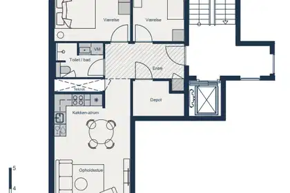 Visual presentation of the listing