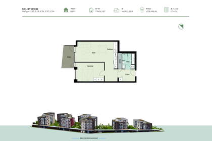 Visual presentation of the listing