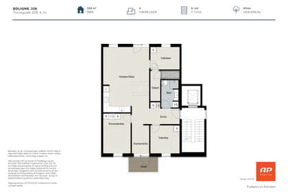 Visual presentation of the listing