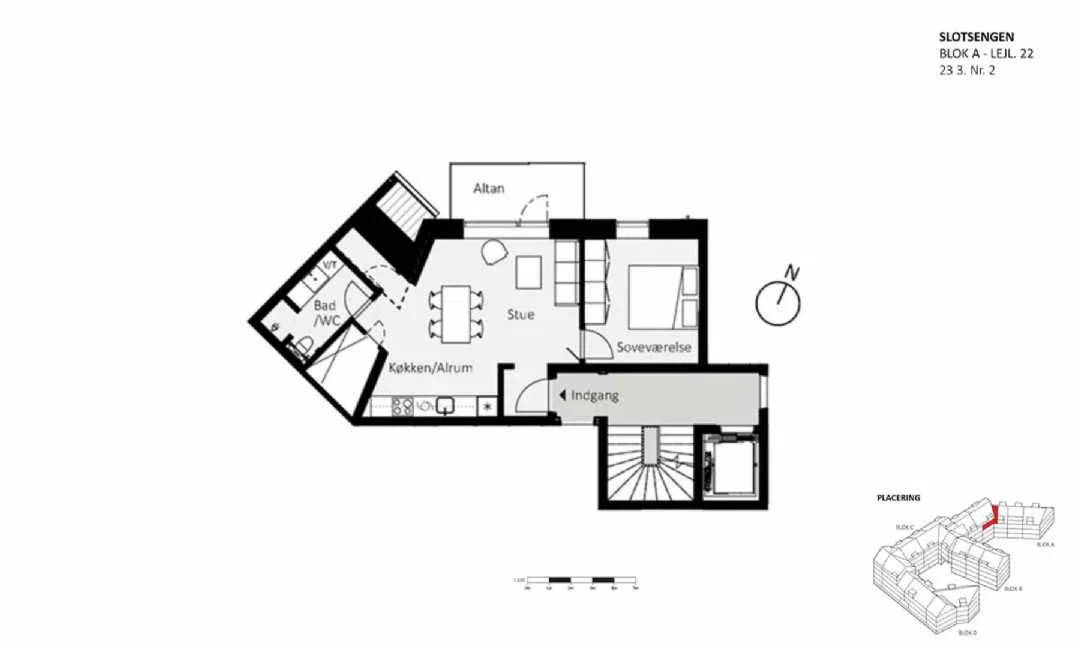 Visual presentation of the listing