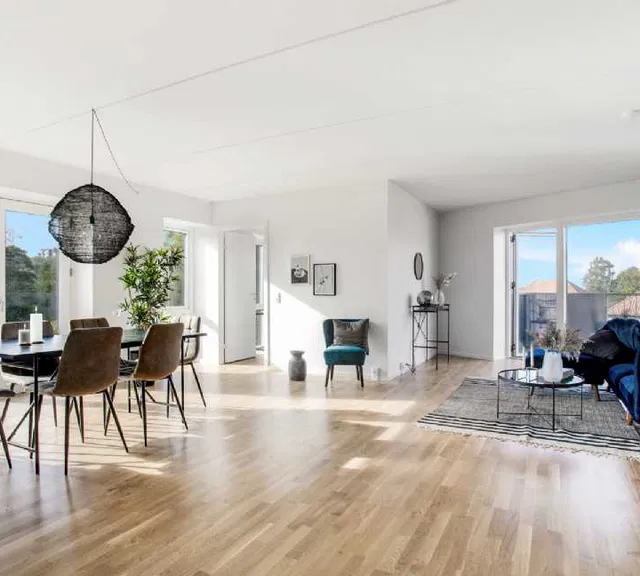 apartment Attraktiv 2-vær. på 64 m² med altan, gulvvarme og grøn udsigt. Ejendom fra 2021 med elevator
