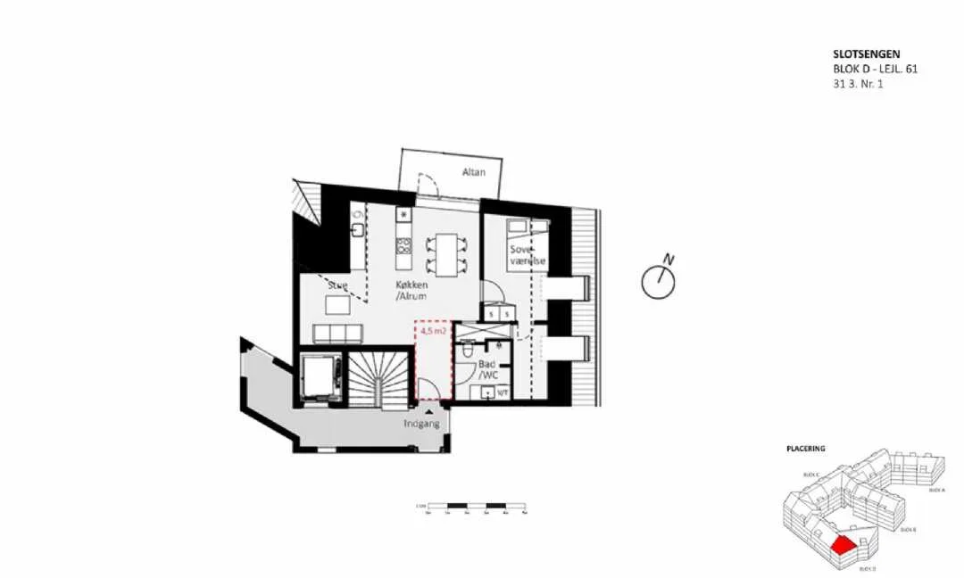 Visual presentation of the listing