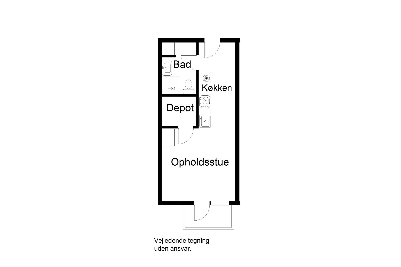 Visual presentation of the listing