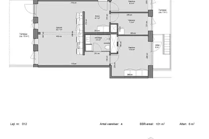 Visual presentation of the listing