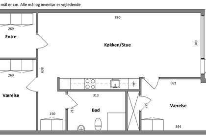 Visual presentation of the listing