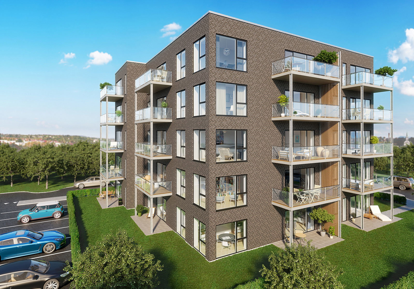 Visual presentation of the listing