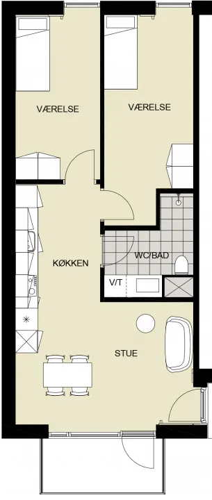 Visual presentation of the listing