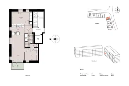 Visual presentation of the listing