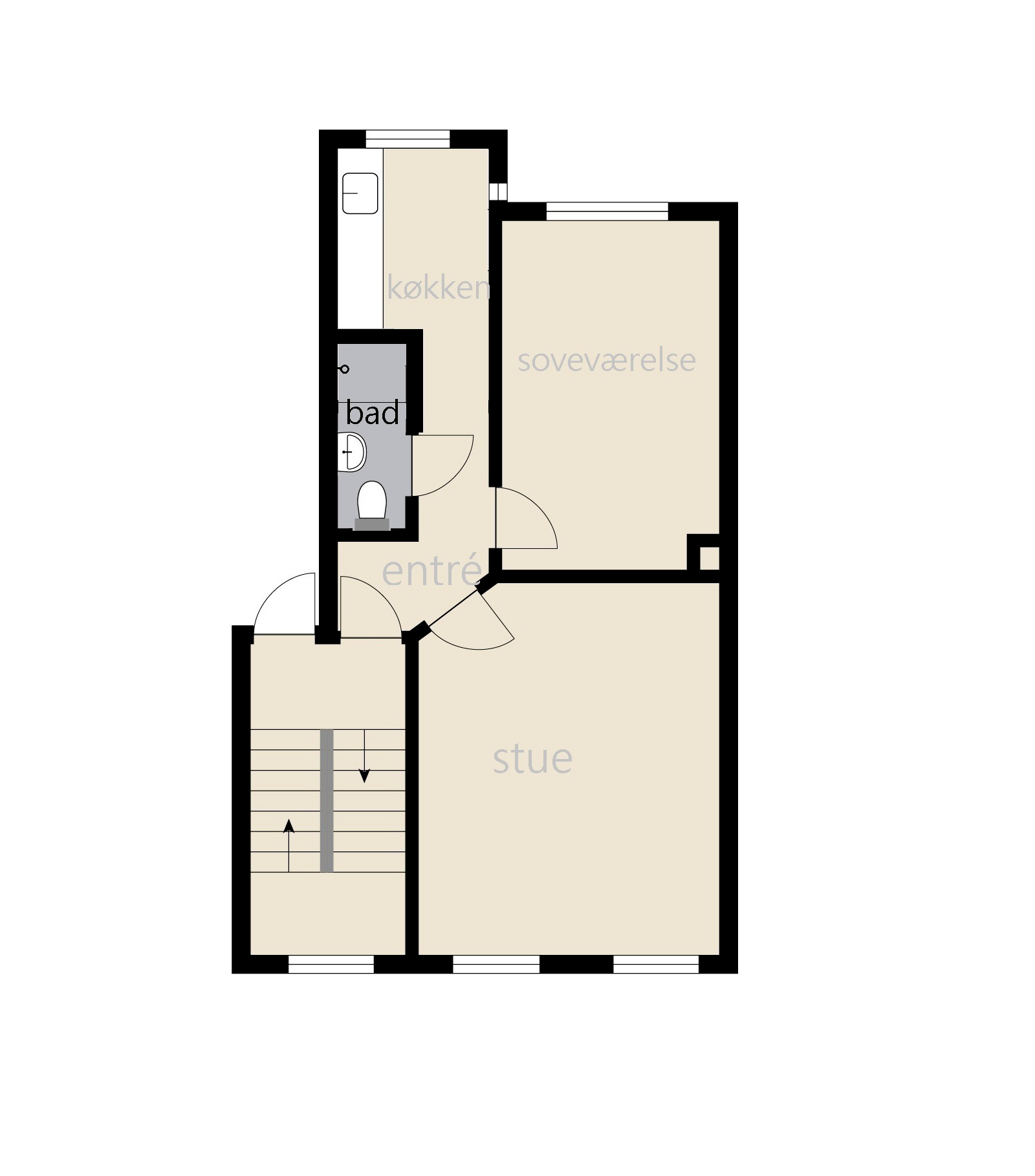 Visual presentation of the listing