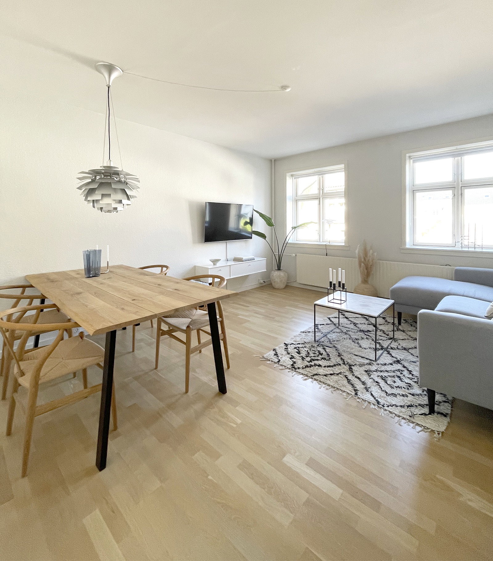 Visual presentation of the listing