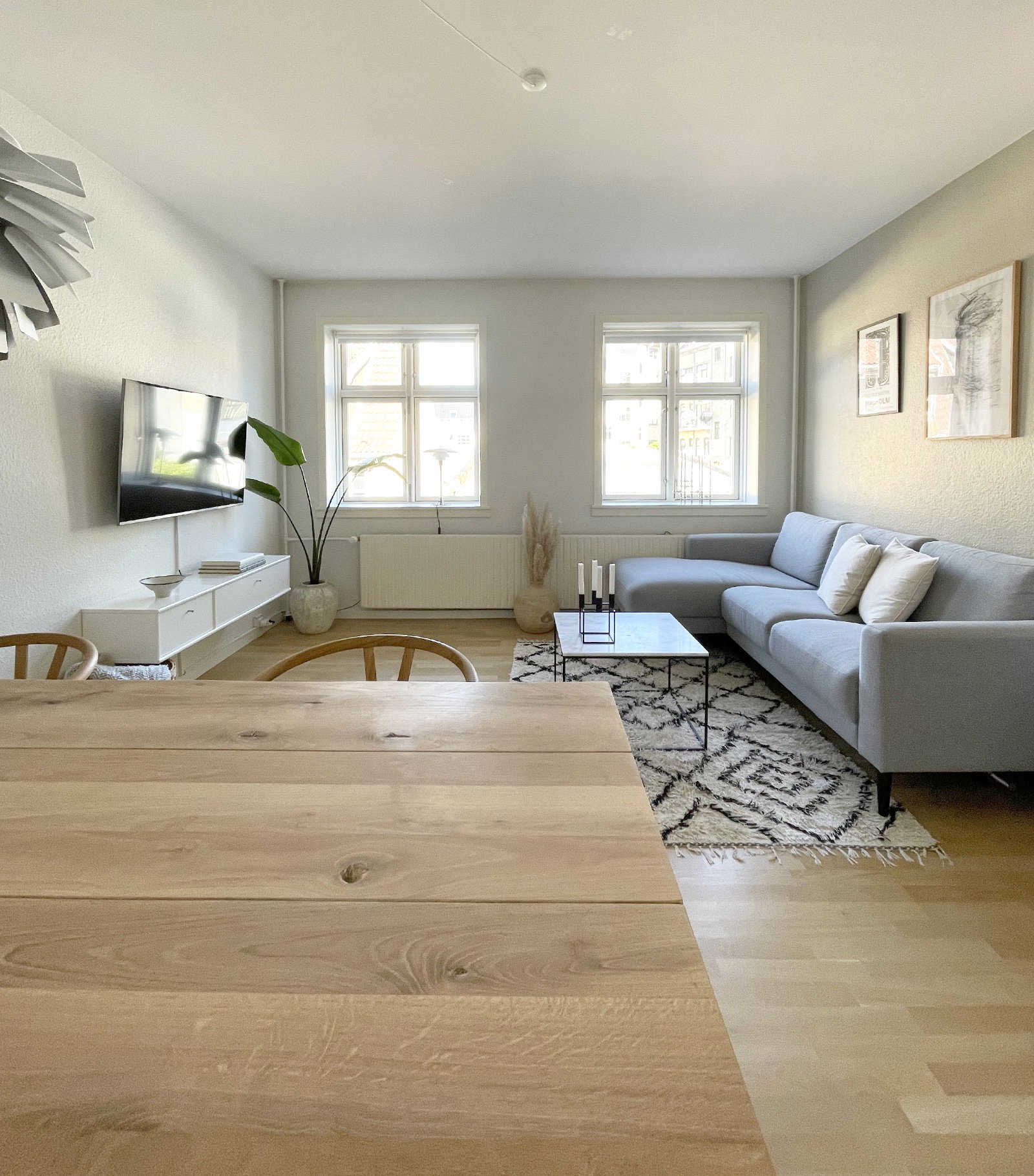 Visual presentation of the listing