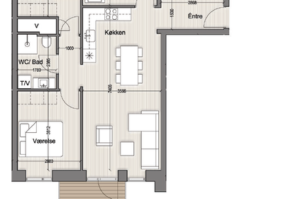 Visual presentation of the listing